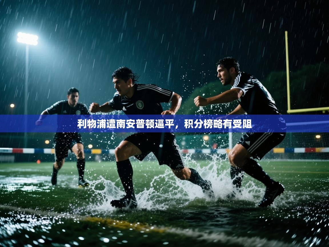 利物浦遭南安普顿逼平，积分榜略有受阻