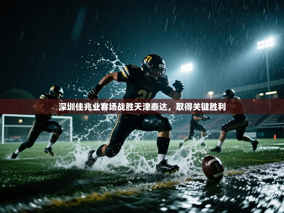 深圳佳兆业客场战胜天津泰达,取得关键胜利