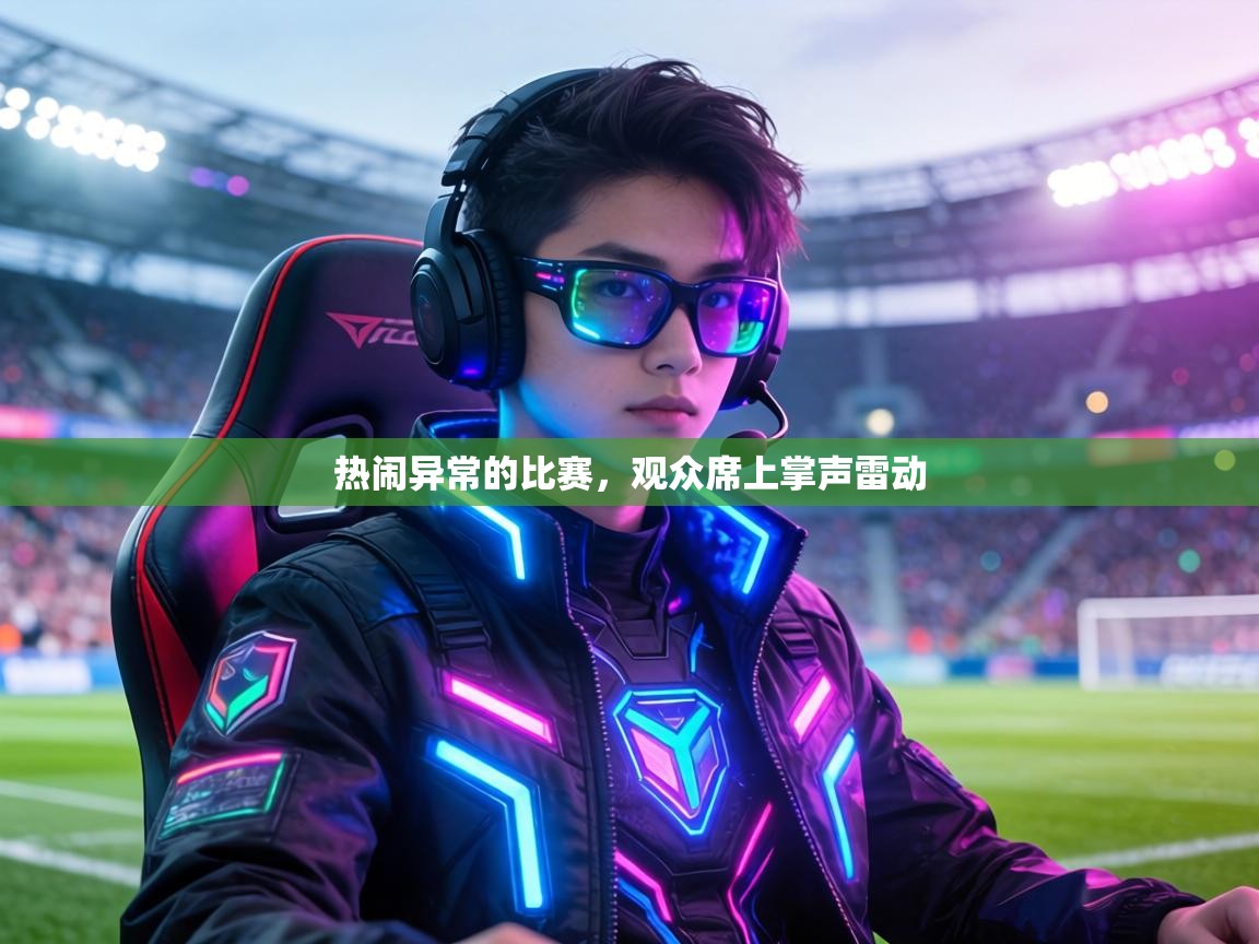 热闹异常的比赛，观众席上掌声雷动